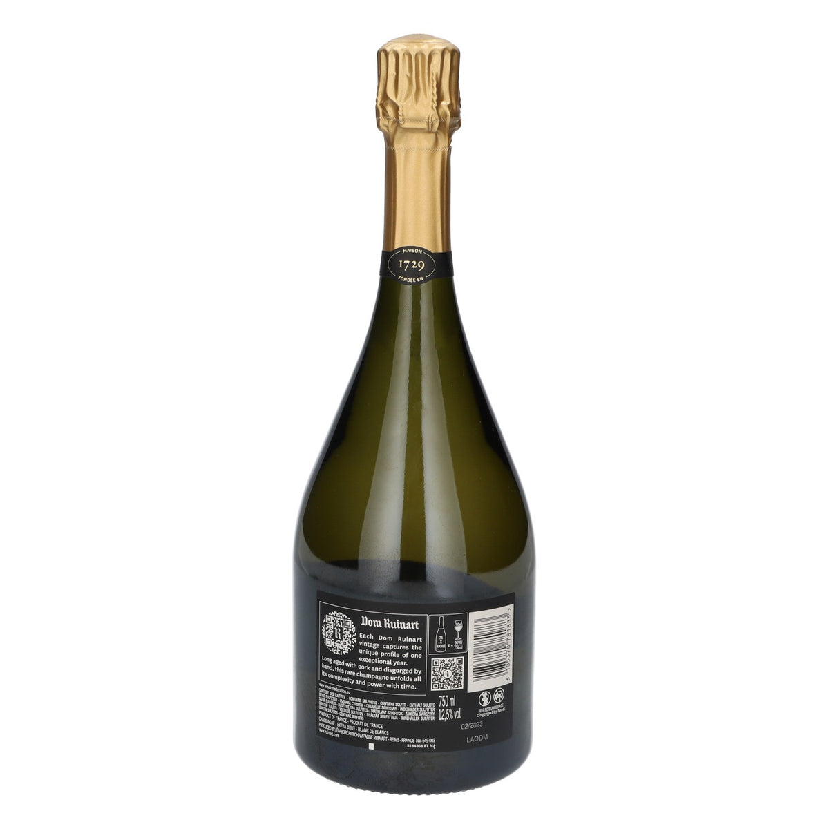 Dom Ruinart Champagner 0,75l 12,5% vol. 2013 Blanc de Blancs Extra Brut – Ansicht 2