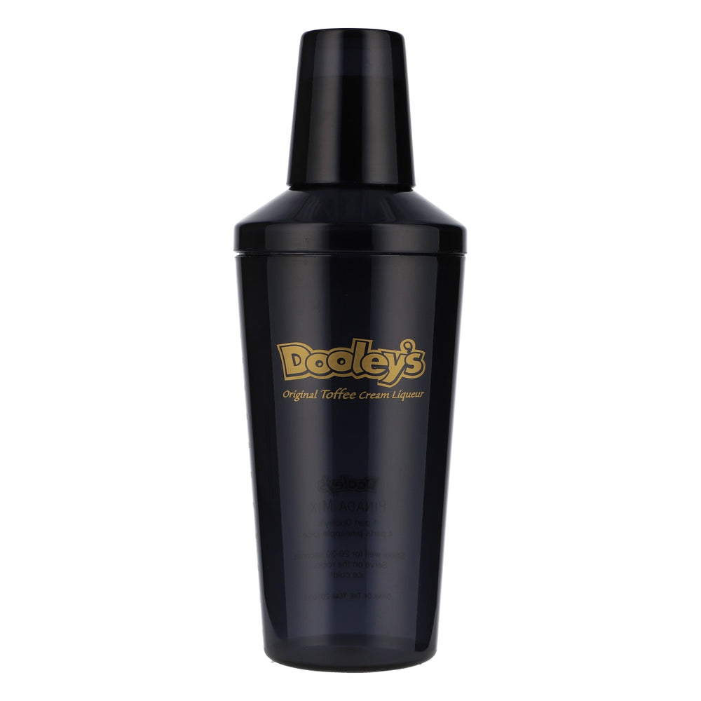 Dooley's Likör Shaker Barshaker Barzubehör rund schwarz 400ml