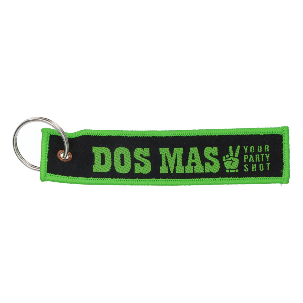 Dos Mas Likör Schlüsselanhänger Lanyard Stoffanhänger Freund der Nacht