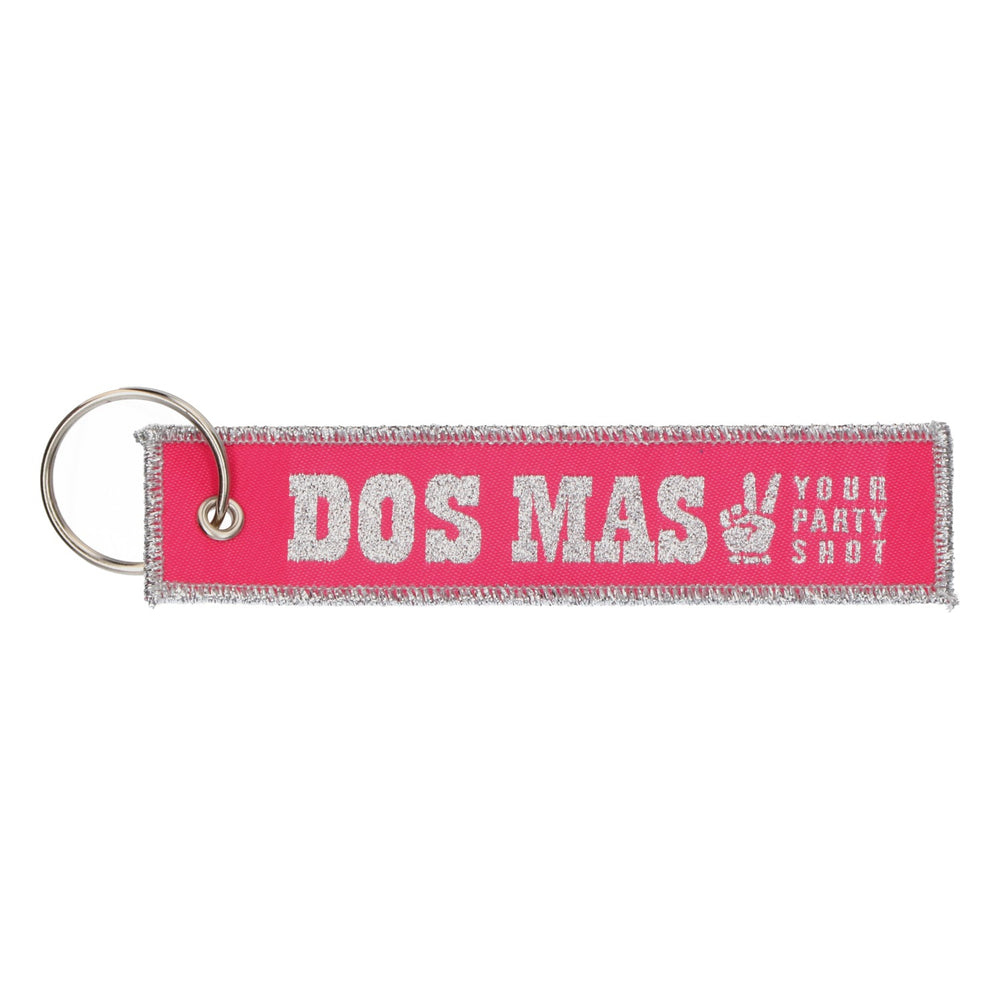 Dos Mas Likör Schlüsselanhänger Lanyard Stoffanhänger Partyprincess