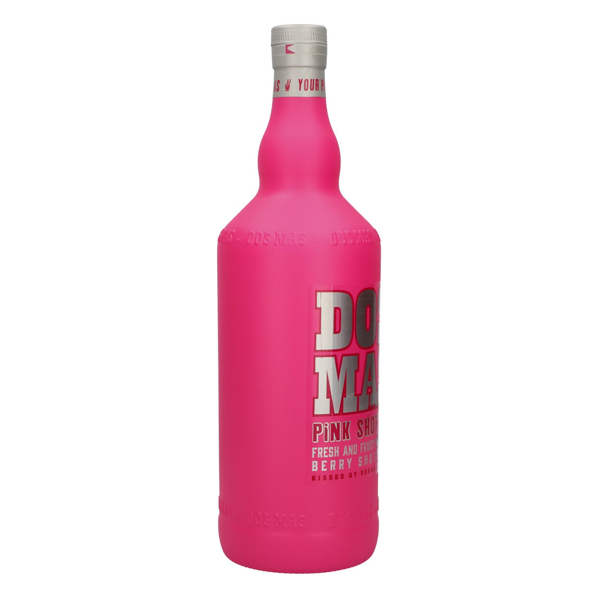 Dos Mas Likör XXL Dekoflasche Showbottle 3,0l pinke Ausführung – Ansicht 2