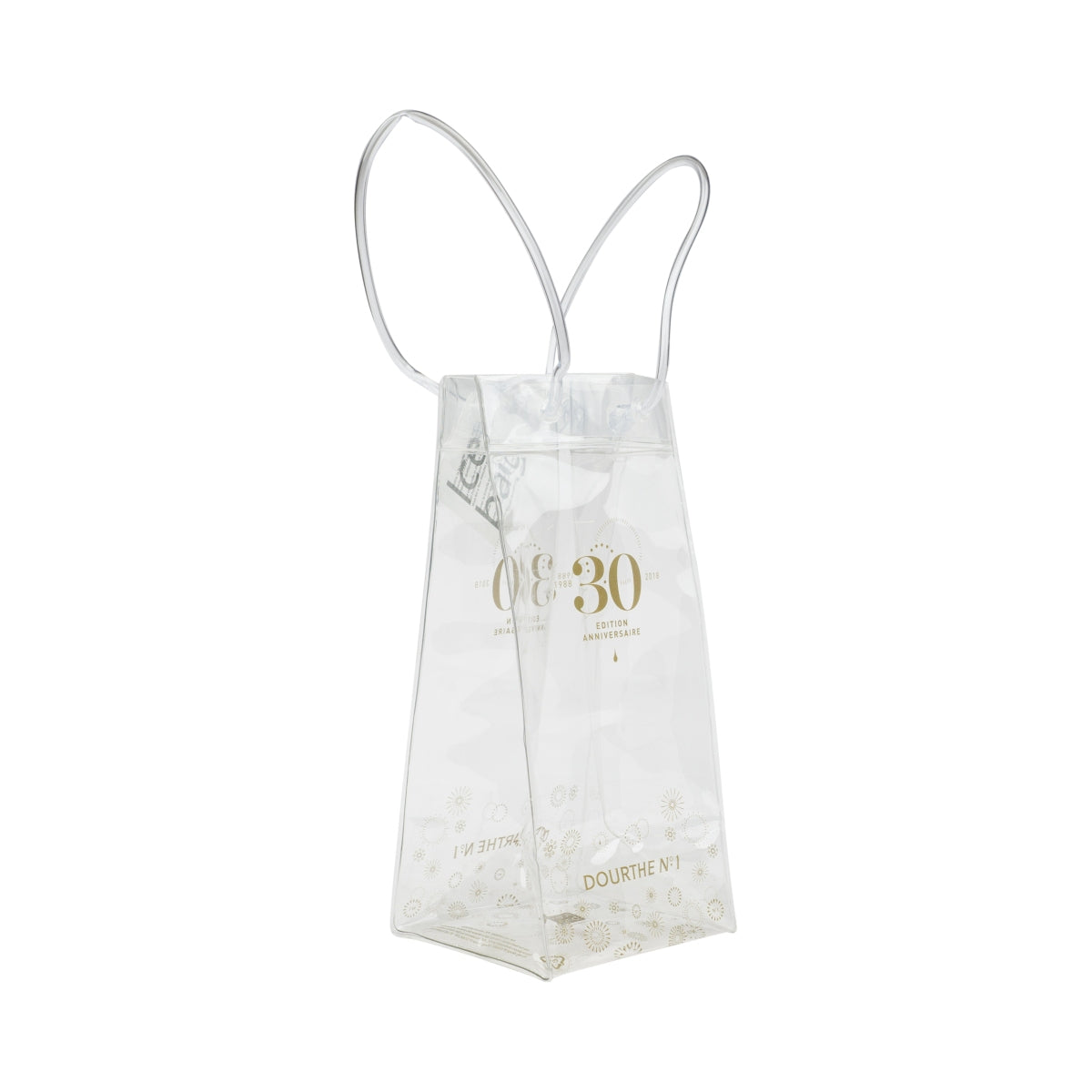 Dourthe No 1 Wein Kühler Hülle Ice Bag 1 Flasche Kunststoff Shopper Geschenk – Ansicht 2