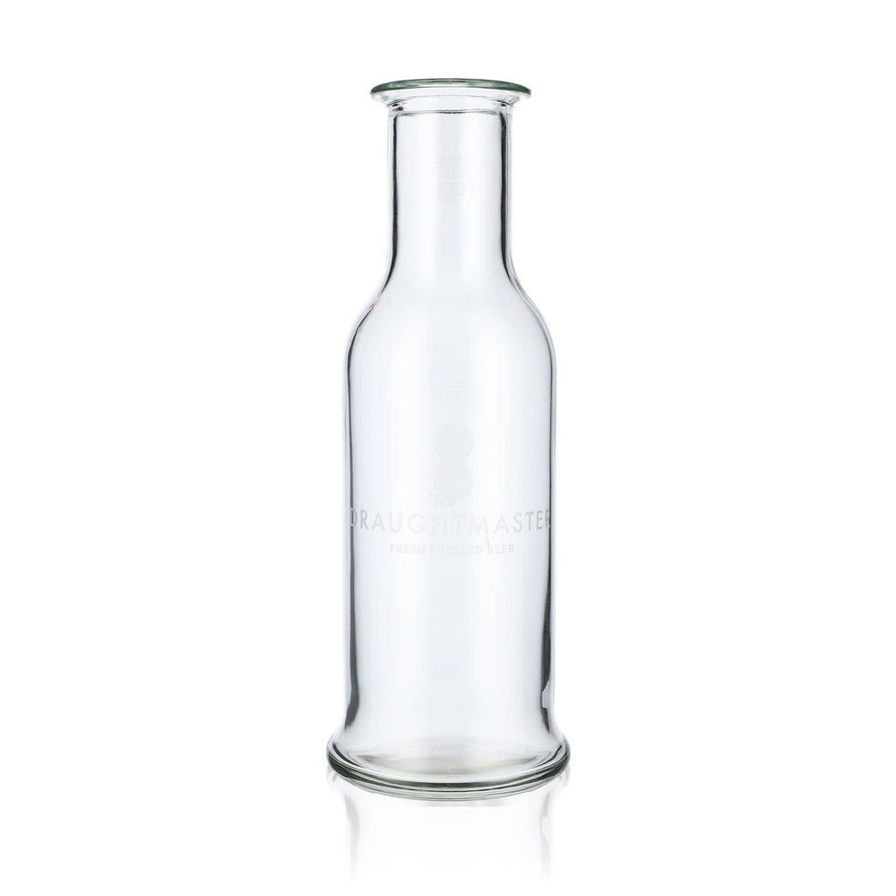 Draughtmaster Bier Pitcher 1,0l Karaffe Biergläser Ausgießer Bierglas Purity