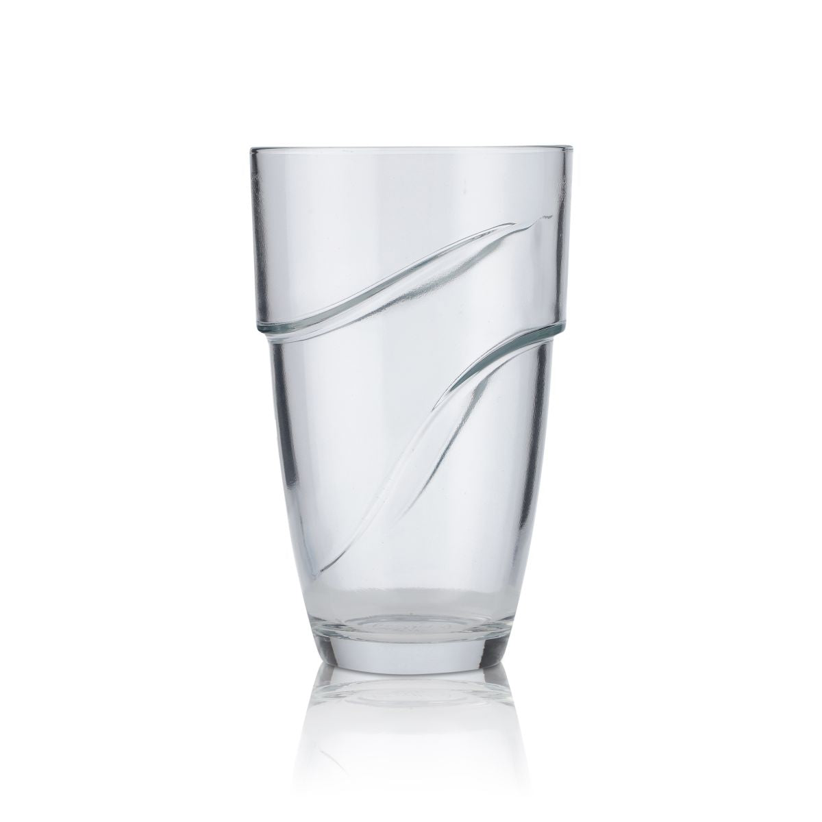 Duralex Wave Glas 0,36l Tumbler Konturglas Universal Trinkglas Gastro Kneipe