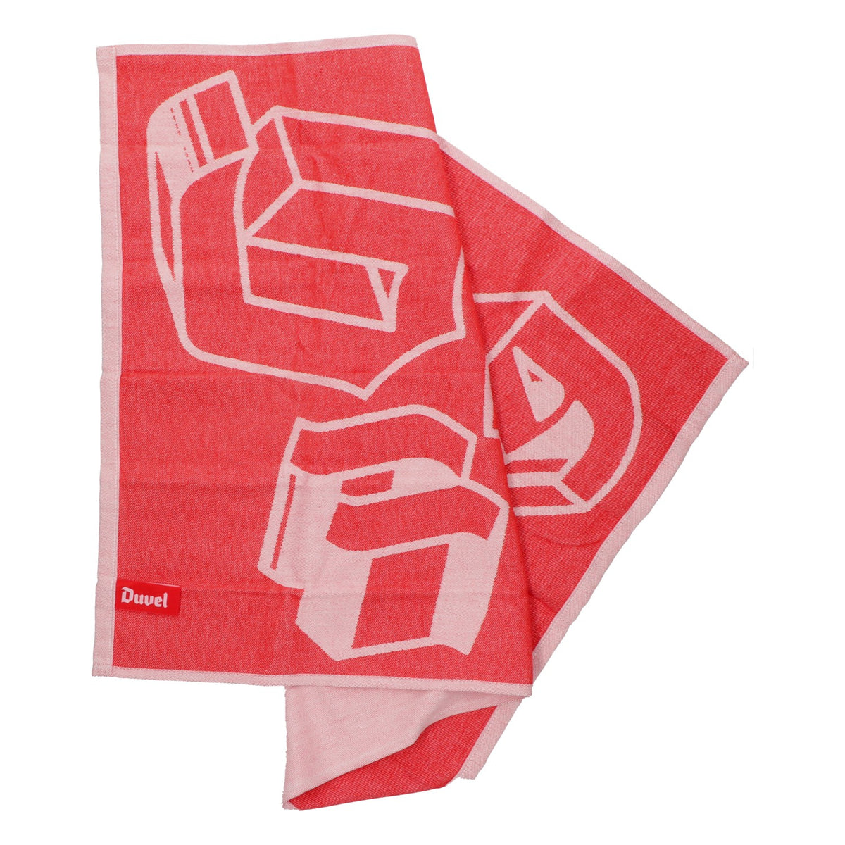 Duvel Bier Barhandtuch Bartowel Küchenhandtuch 69x49 cm pink – Ansicht 3