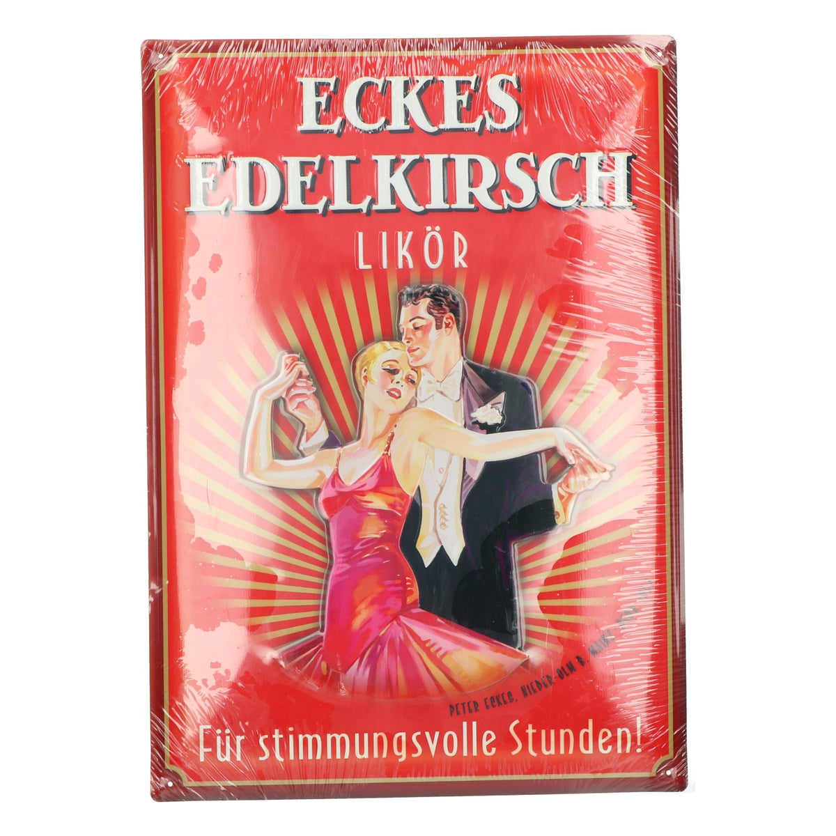 Eckes Blechschild 42x30 cm Wandschild Wand Dekoration Merchandise Dekoration