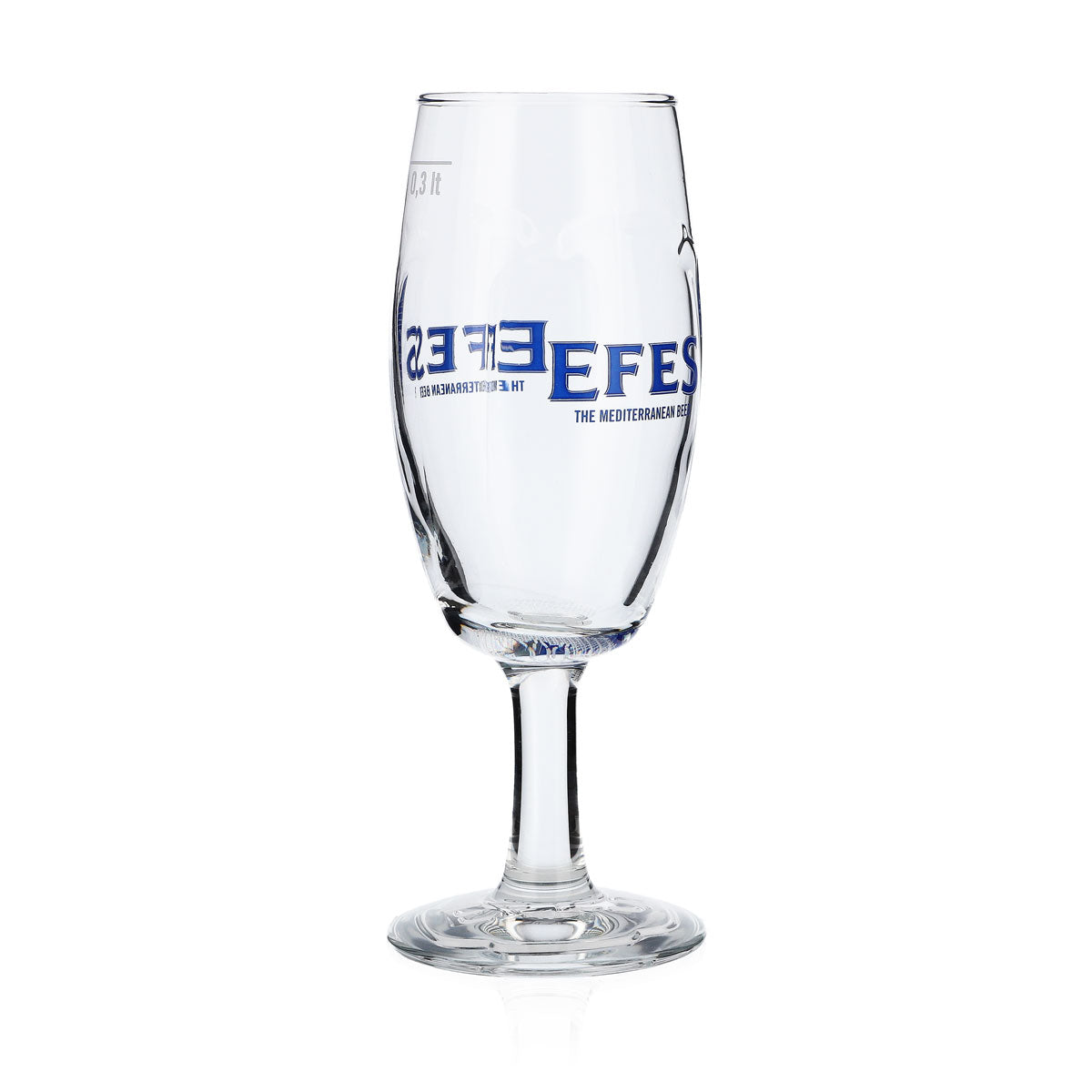 Efes Bier Glas 0,3l Pokal Kontur Türkei Urlaub Gläser Raki – Ansicht 2