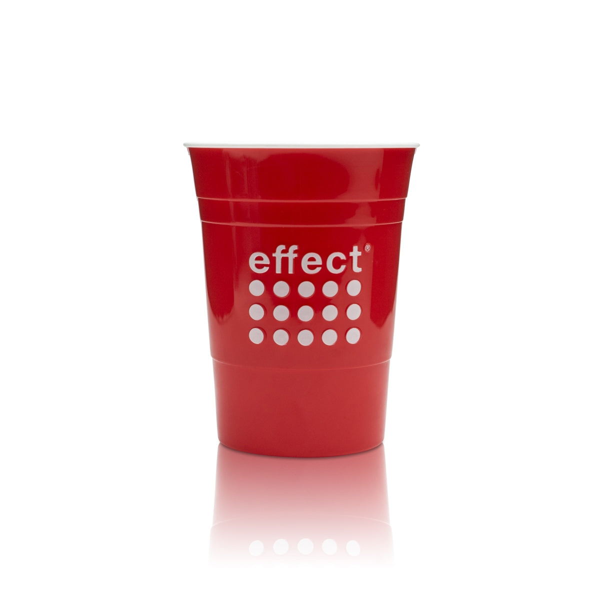 Effect Becher 0,3l Mehrweg Red Cup Plastik Gläser Beer Pong Glas Kunststoff