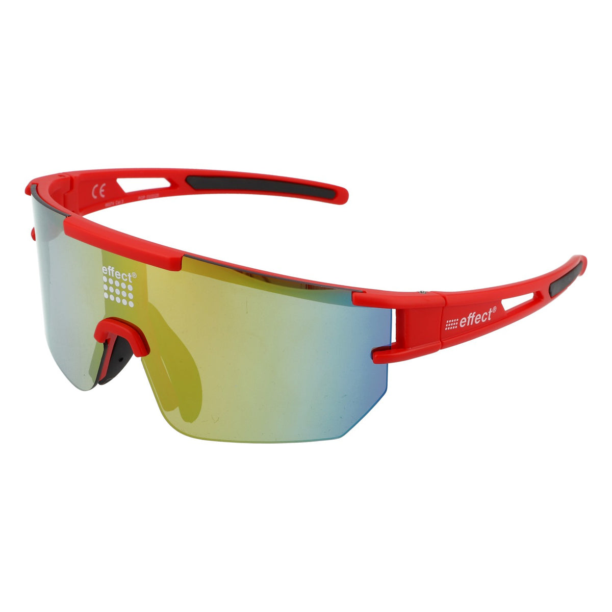Effect Energy Sonnenbrille Radrennenbrille Sunglasses Schnelle Brille Rot – Ansicht 3