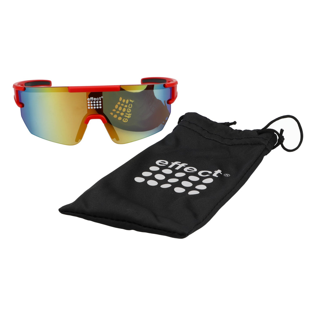 Effect Energy Sonnenbrille Radrennenbrille Sunglasses Schnelle Brille Rot – Ansicht 5