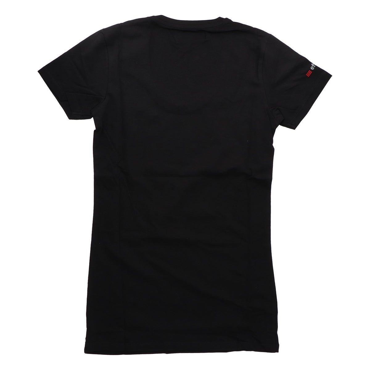 Effect Energy T-Shirt Damen M V-Neck Logo Ladies Shirt schwarz Baumwolle – Ansicht 3