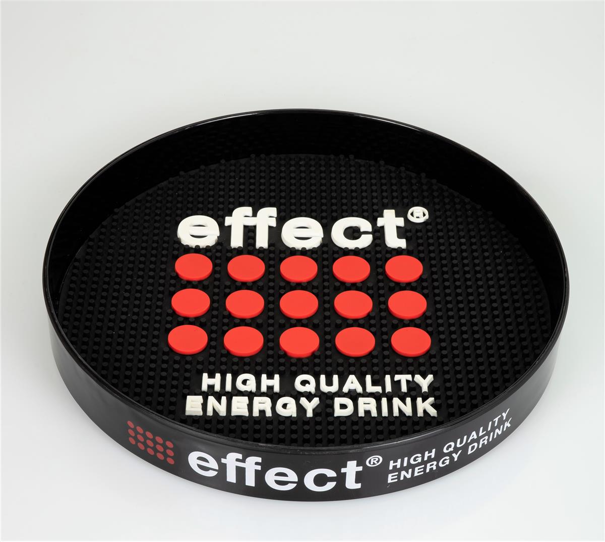 Effect Energy Tablett Serviertablett Kellnertablett Servierttablett schwarz – Ansicht 2