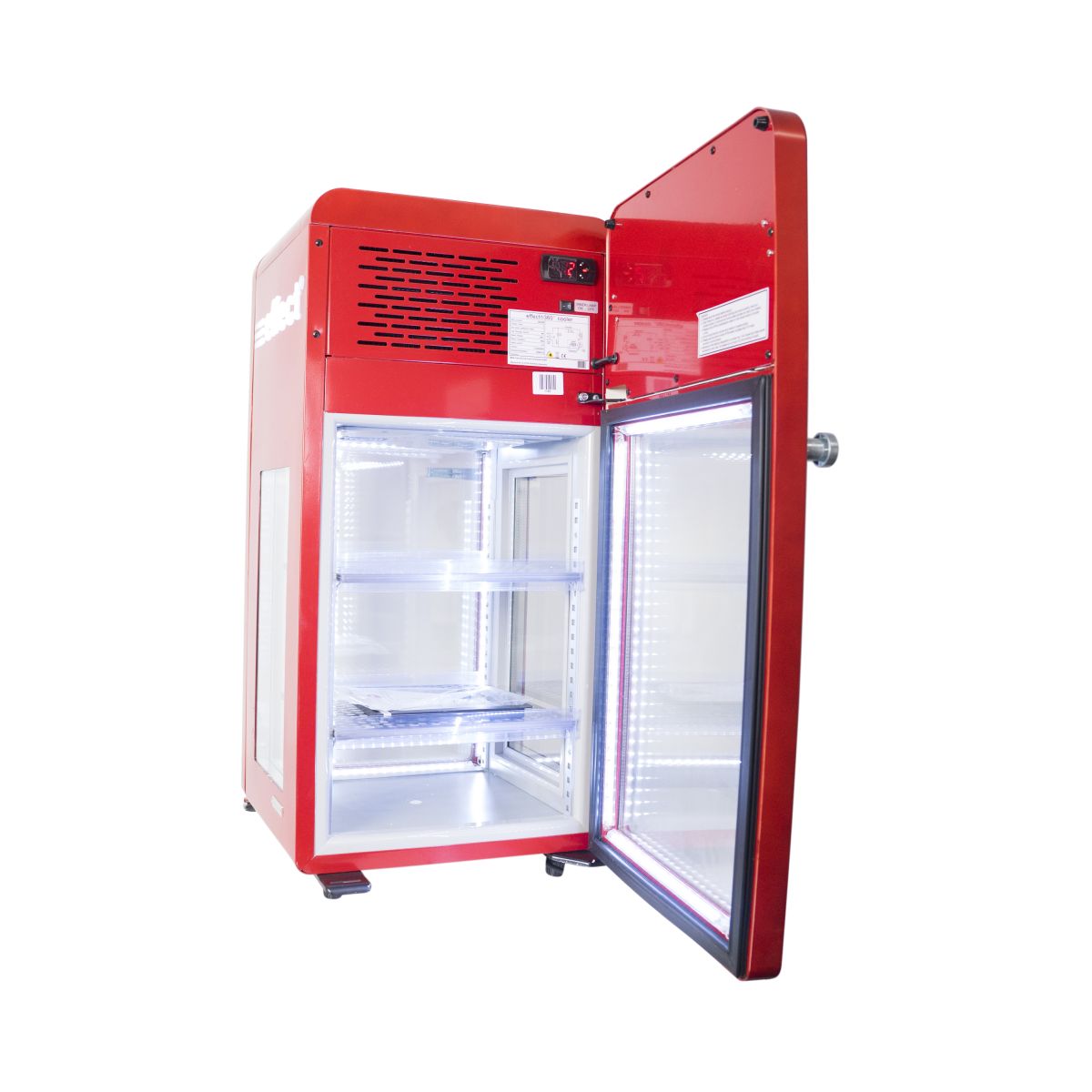 Effect Kühlschrank 360 Grad Cooler 78L Eco LED Luminated Fridge Getränkekühler – Ansicht 5