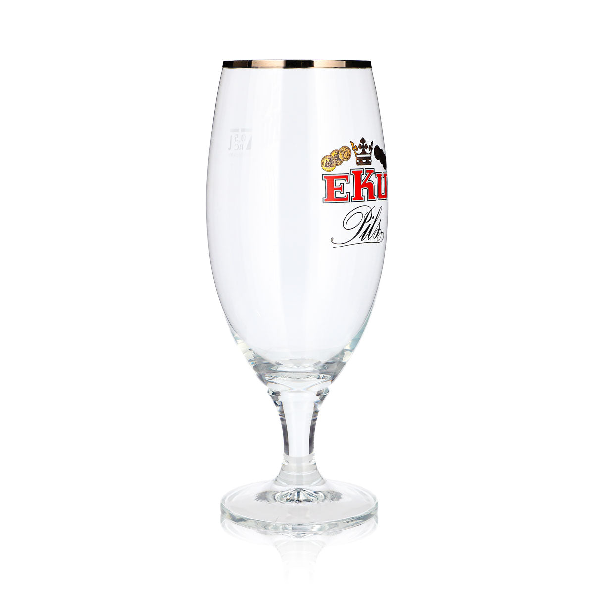 Eku Bier Glas 0,5l Pokal Pils Platinrand Ritzenhoff – Ansicht 3