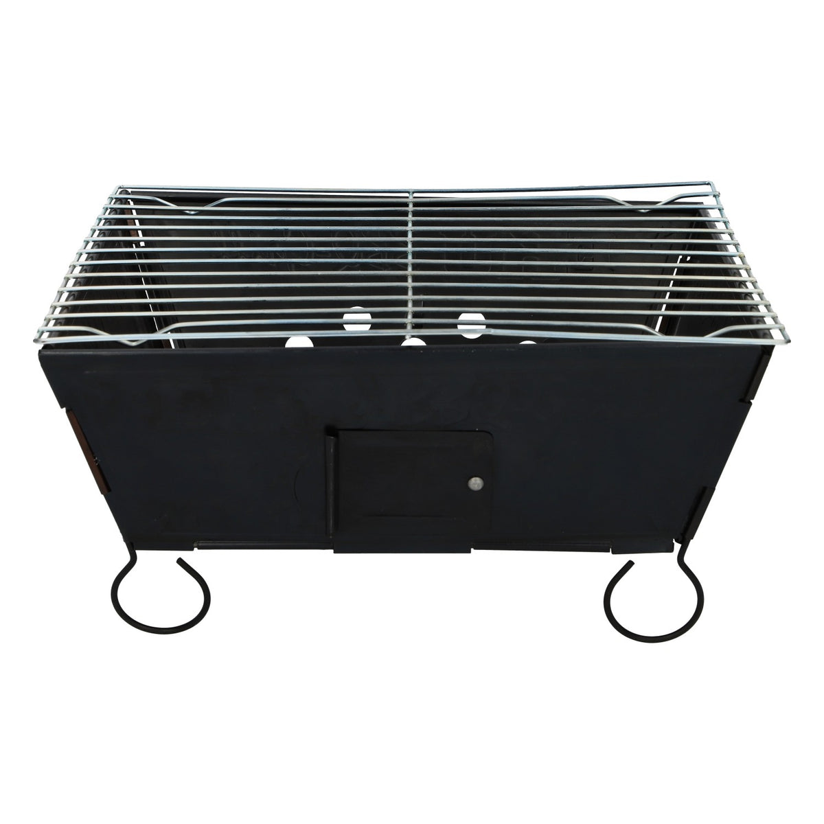 Eku Bier Grill Kompakt faltbar Mobiler BBQ Grill schwarz Metall Camping – Ansicht 2