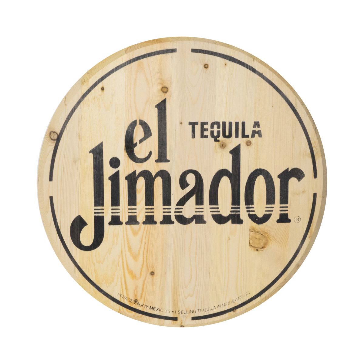 El Jimador Dekoschild Holzbrett ?52cm Wandschild Kneipe Bar Tablett Unterlage