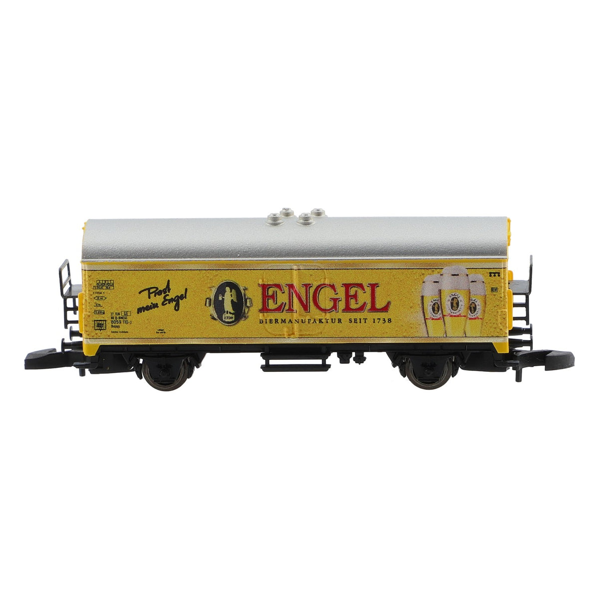 Engel Bier Märklin Kühlwagon Mini Spur Z mit Werbemotiv "Prost mein Engel" – Ansicht 2