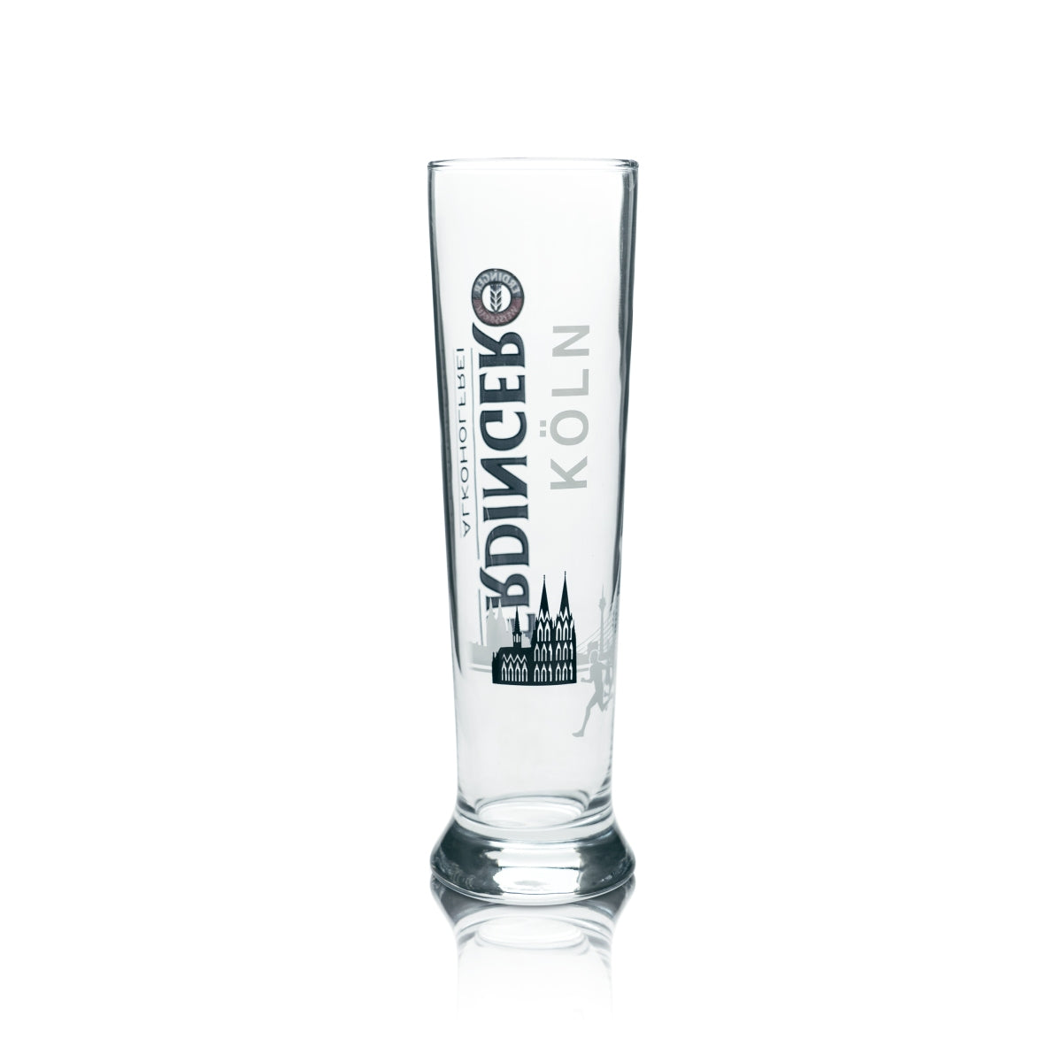 Erdinger Bier Glas 0,5l Weißbier Edition Köln Alkoholfrei Hefe Weizen Gläser Bar