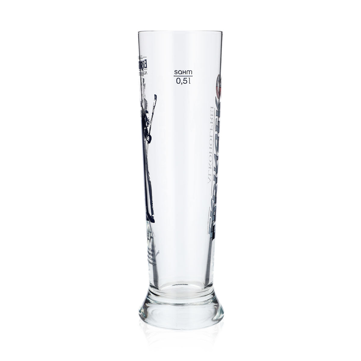 Erdinger Bier Glas 0,5l Weißbierglas Editionsglas Michi Greis Alkfrei – Ansicht 2