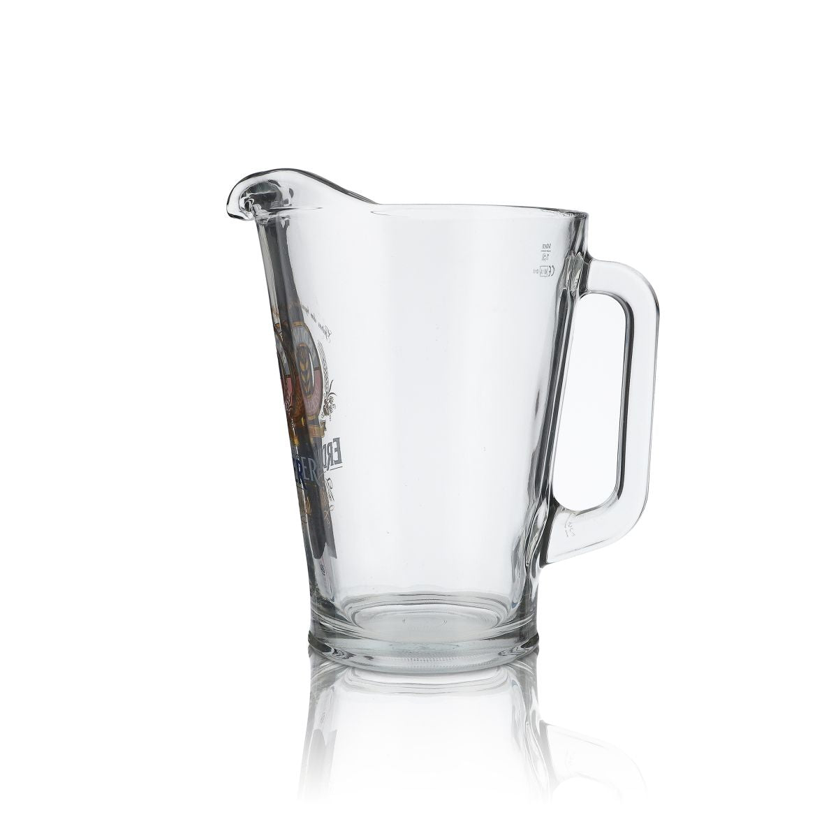 Erdinger Weissbier Glas Karaffe Pitcher 1,5l Bierkanne Brauerei Bayern Gastro – Ansicht 3