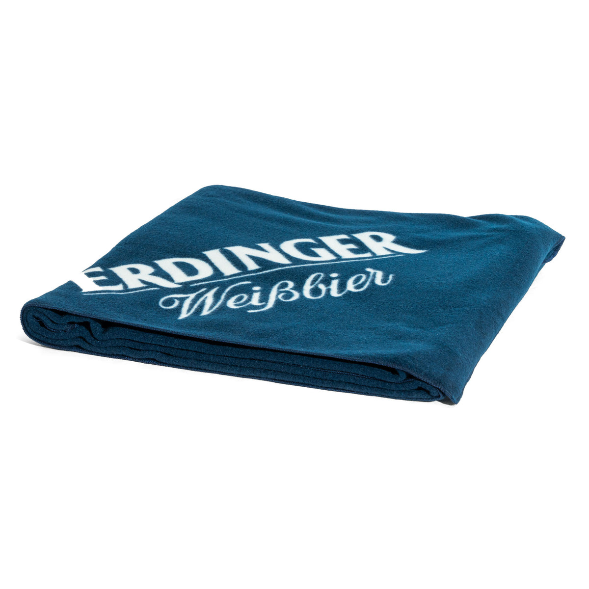 Erdinger Weißbier XXL Fleece Stranddecke Picknikdecke Gekettelter Rand