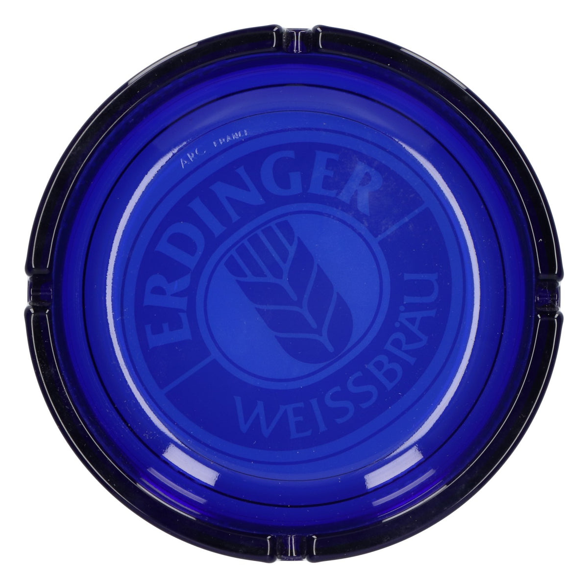 Erdinger Weissbräu Aschenbecher XL Glas Blau Ascher Kneipe Raucher Alkoholfrei – Ansicht 3