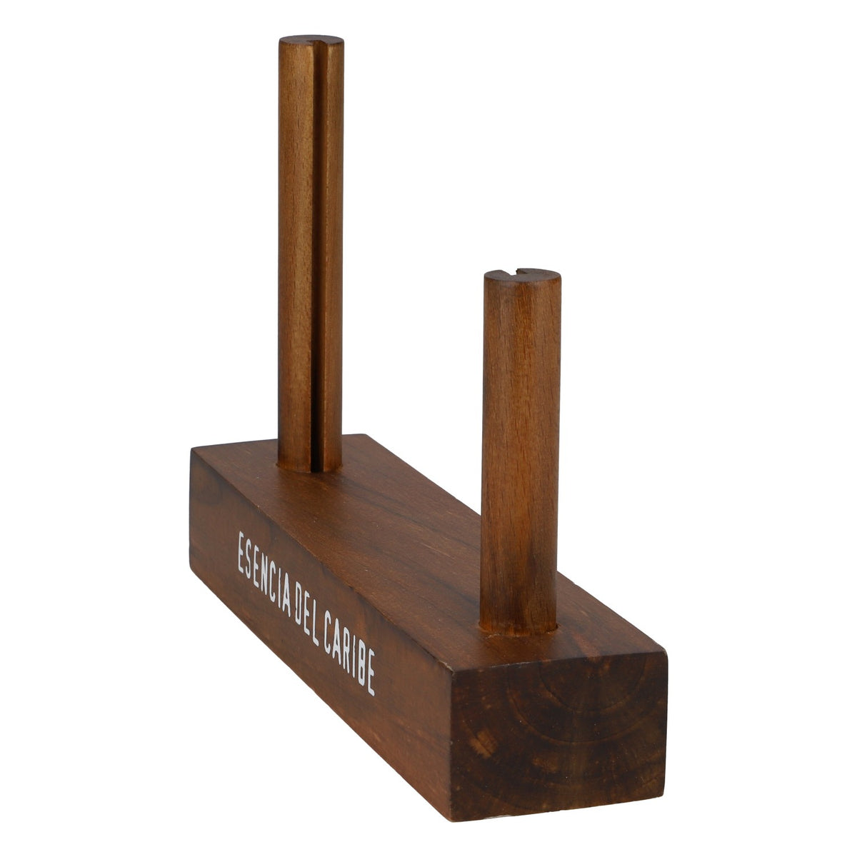 Esencia del Caribe Rum Tischaufsteller Holz Kartenhalter Bar Nr.1 Karibik – Ansicht 3