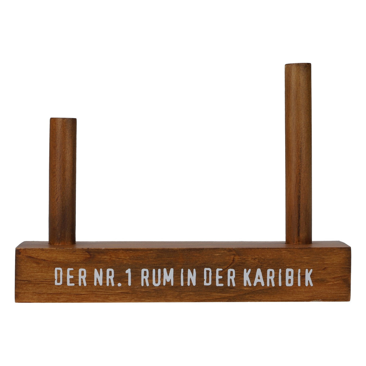 Esencia del Caribe Rum Tischaufsteller Holz Kartenhalter Bar Nr.1 Karibik – Ansicht 4