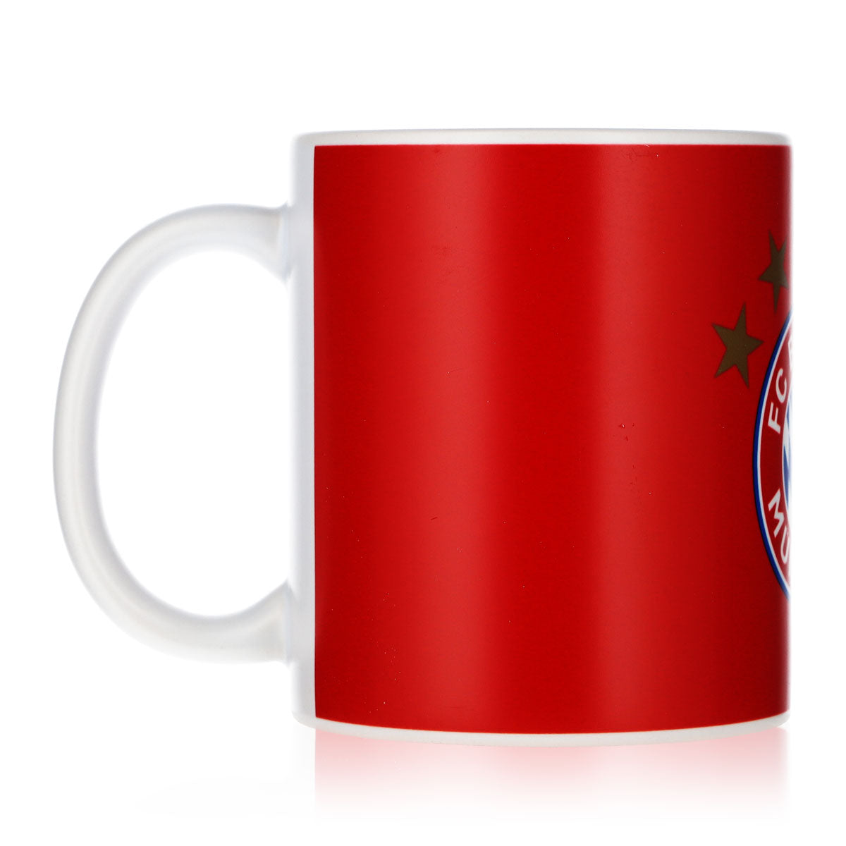 FC Bayern Merchandising Sonstiges Glas 0,35l Kaffeetasse FC Bayern Müchen Logo – Ansicht 2