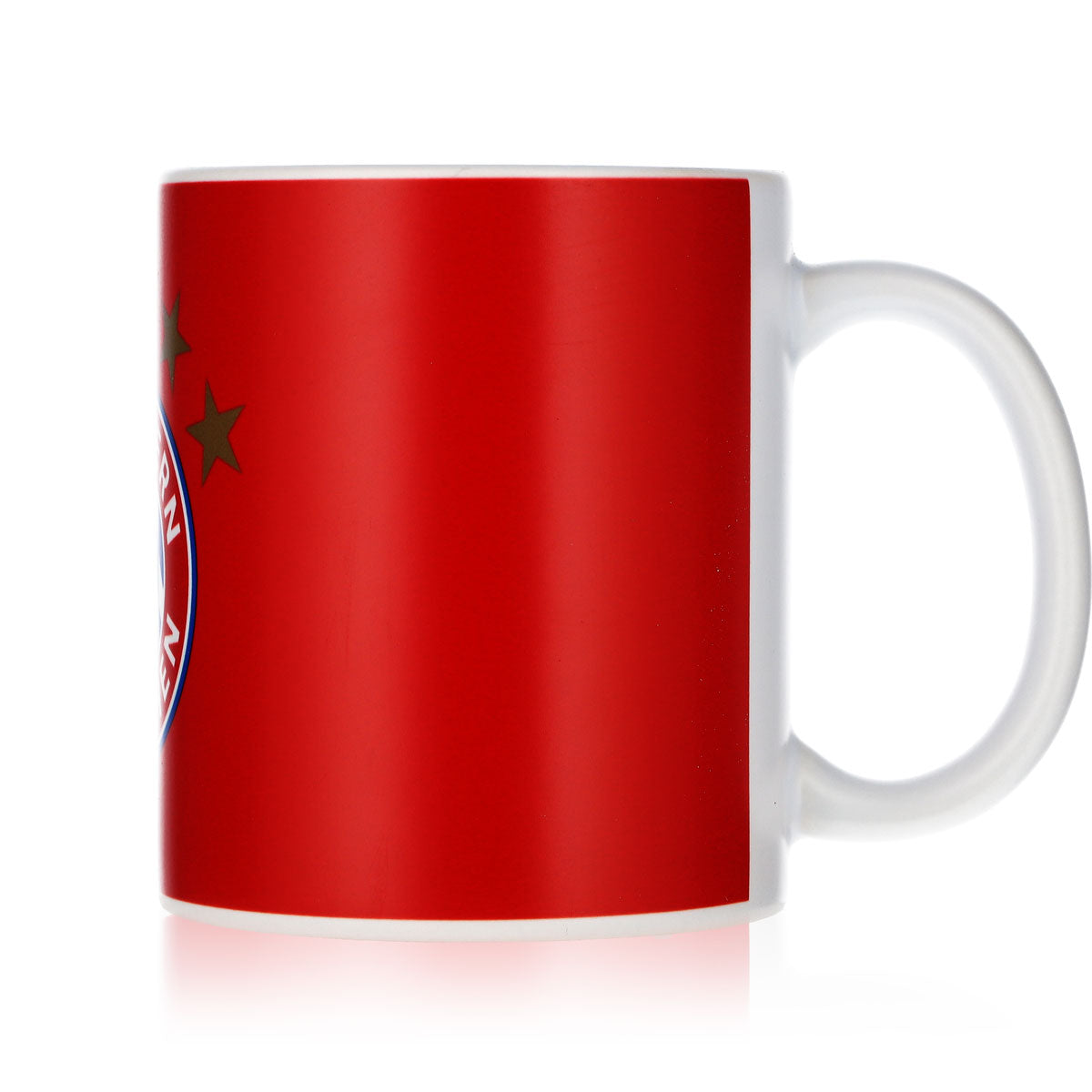 FC Bayern Merchandising Sonstiges Glas 0,35l Kaffeetasse FC Bayern Müchen Logo – Ansicht 4