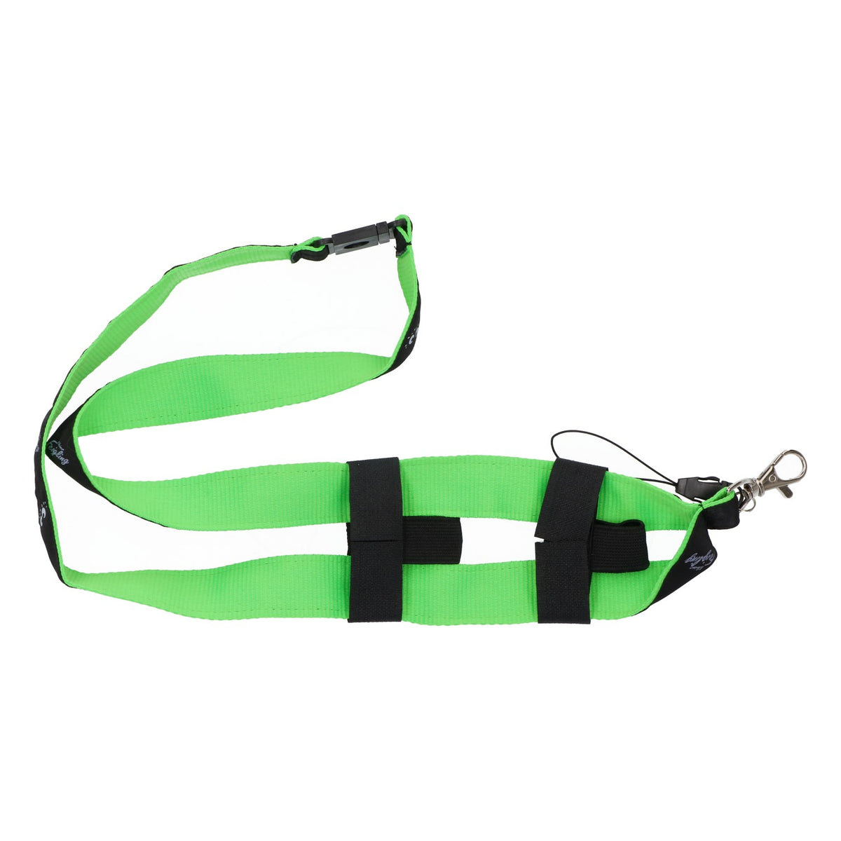 Feigling Likör Schlüsselanhänger Schlüsselband Lanyard Schwarz/Grün – Ansicht 2