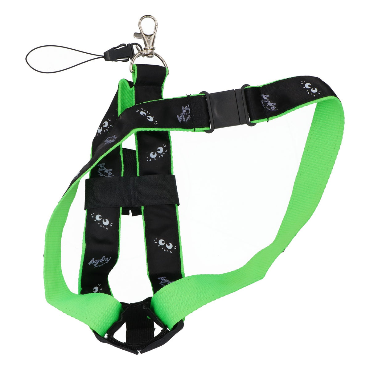 Feigling Likör Schlüsselanhänger Schlüsselband Lanyard Schwarz/Grün – Ansicht 3