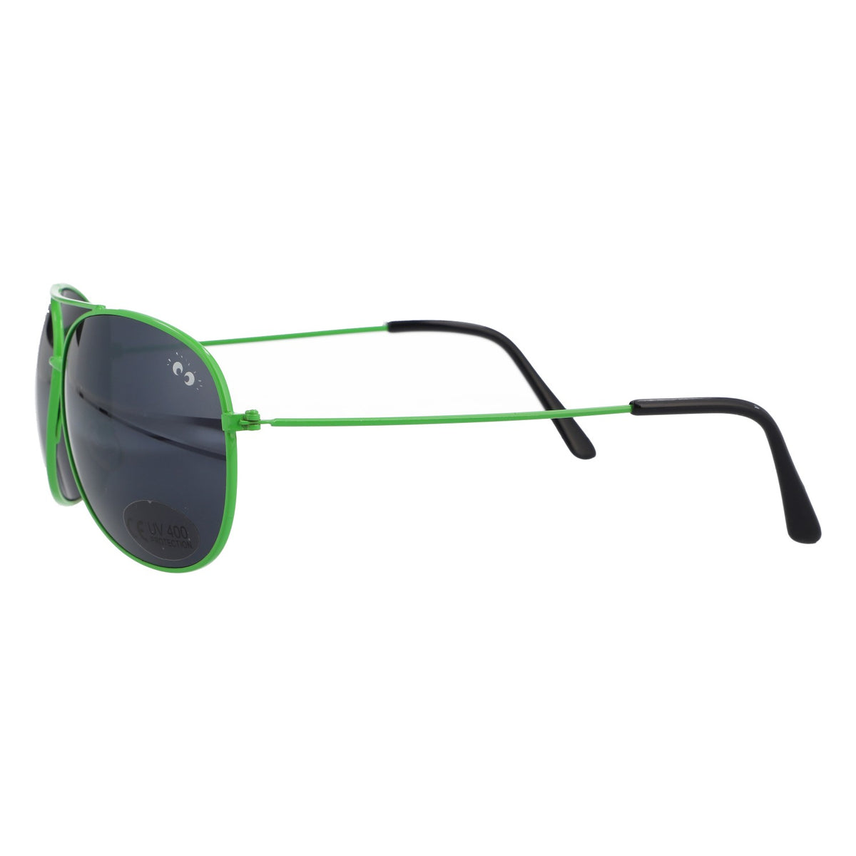 Feigling Likör Sonnenbrille Nerdbrille Partybrille Spaßbrille Malle Pilotenbrille Grün