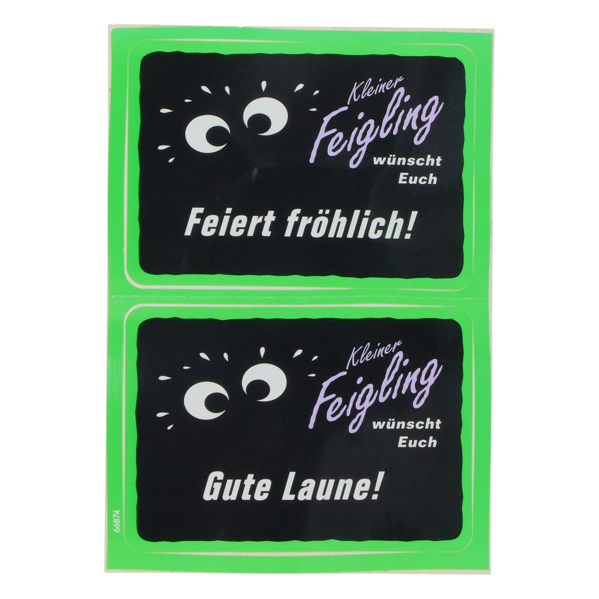 Feigling Likör Sticker Aufkleber 14 x 10,5 cm