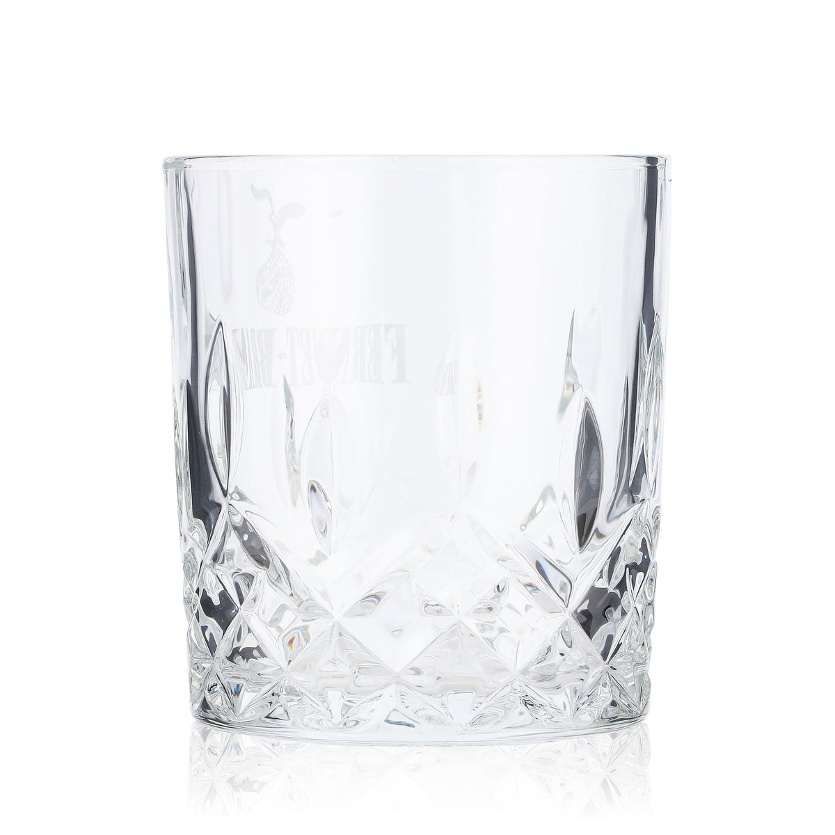 Fernet Branca Gläser 6er Set – Tumbler Becher 0,24l mit Kristall-Relief für Fernet Tonic, Digestif & Cocktails – Ansicht 6