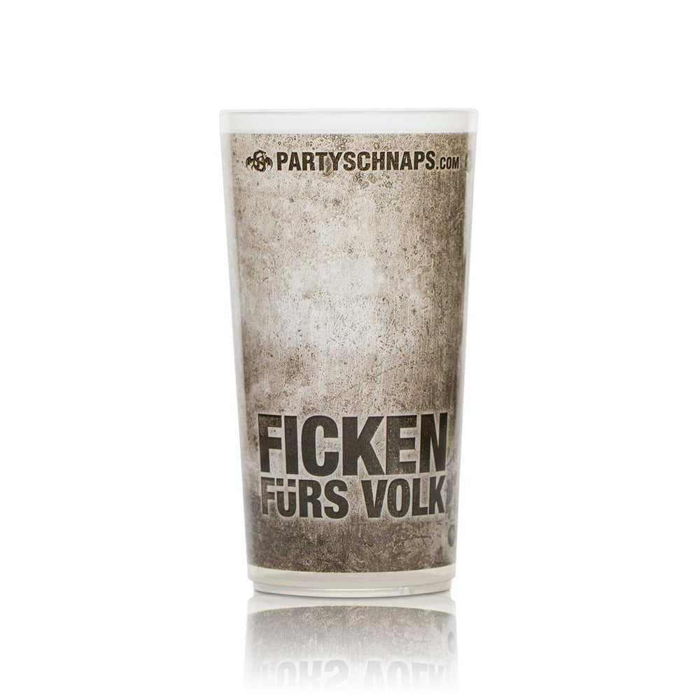 Ficken Kunststoff Mehrwegbecher Glas Plastikbecher Gläser Party Schnaps Likör