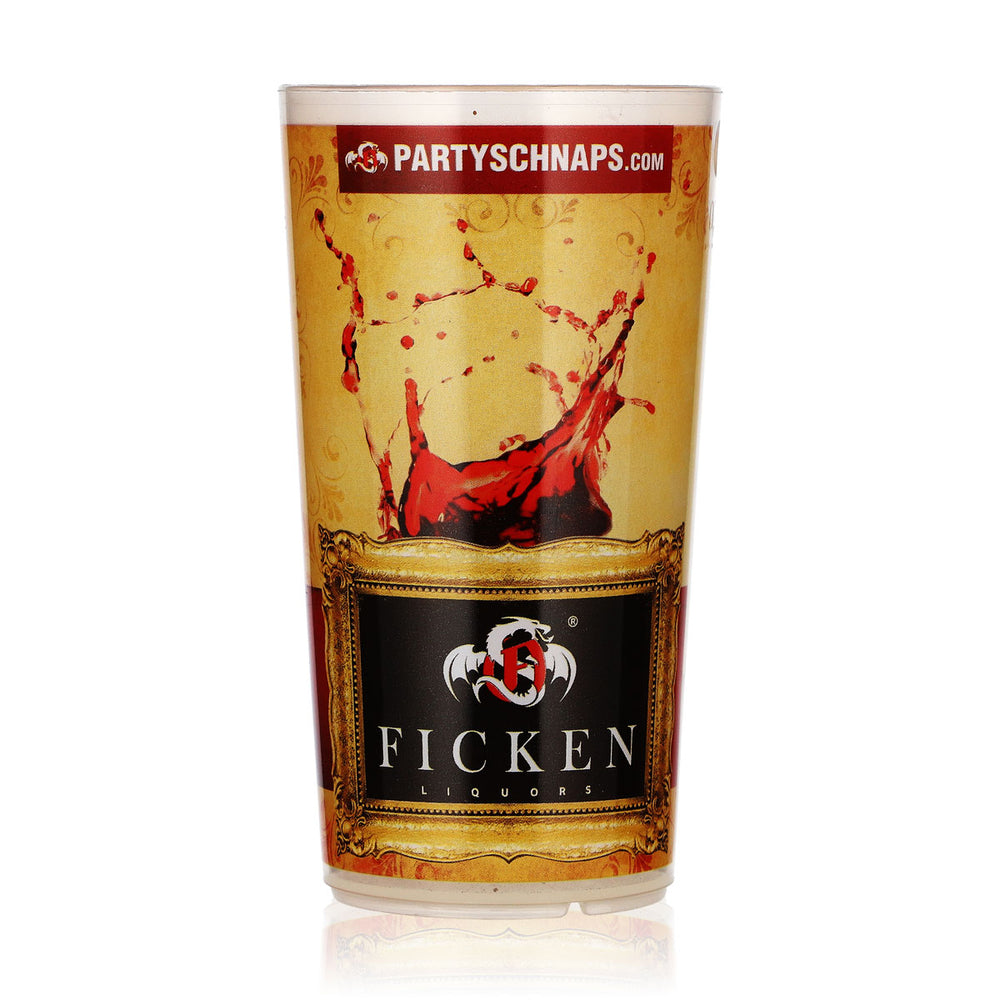 Ficken Likör Glas König 0,2l Kunststoff Mehrwegbecher