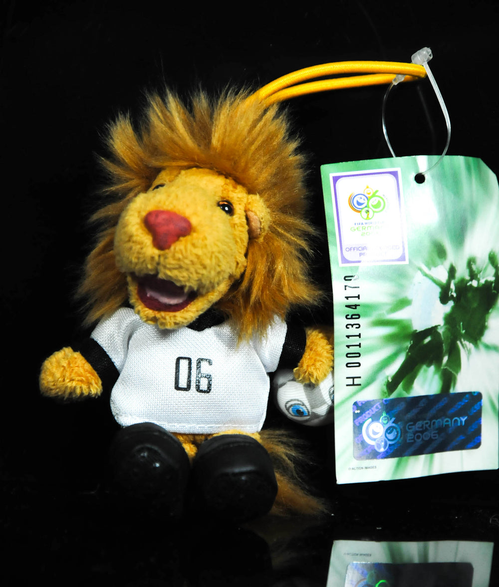 FIFA Nici Goleo WM 2006 Maskottchen Löwe Stofftier Plüsch Kuscheltier