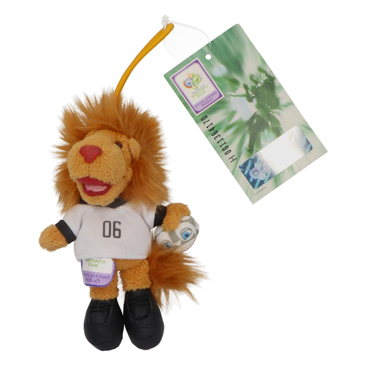 FIFA Nici Goleo WM 2006 Maskottchen Löwe Stofftier Plüsch Kuscheltier – Ansicht 2