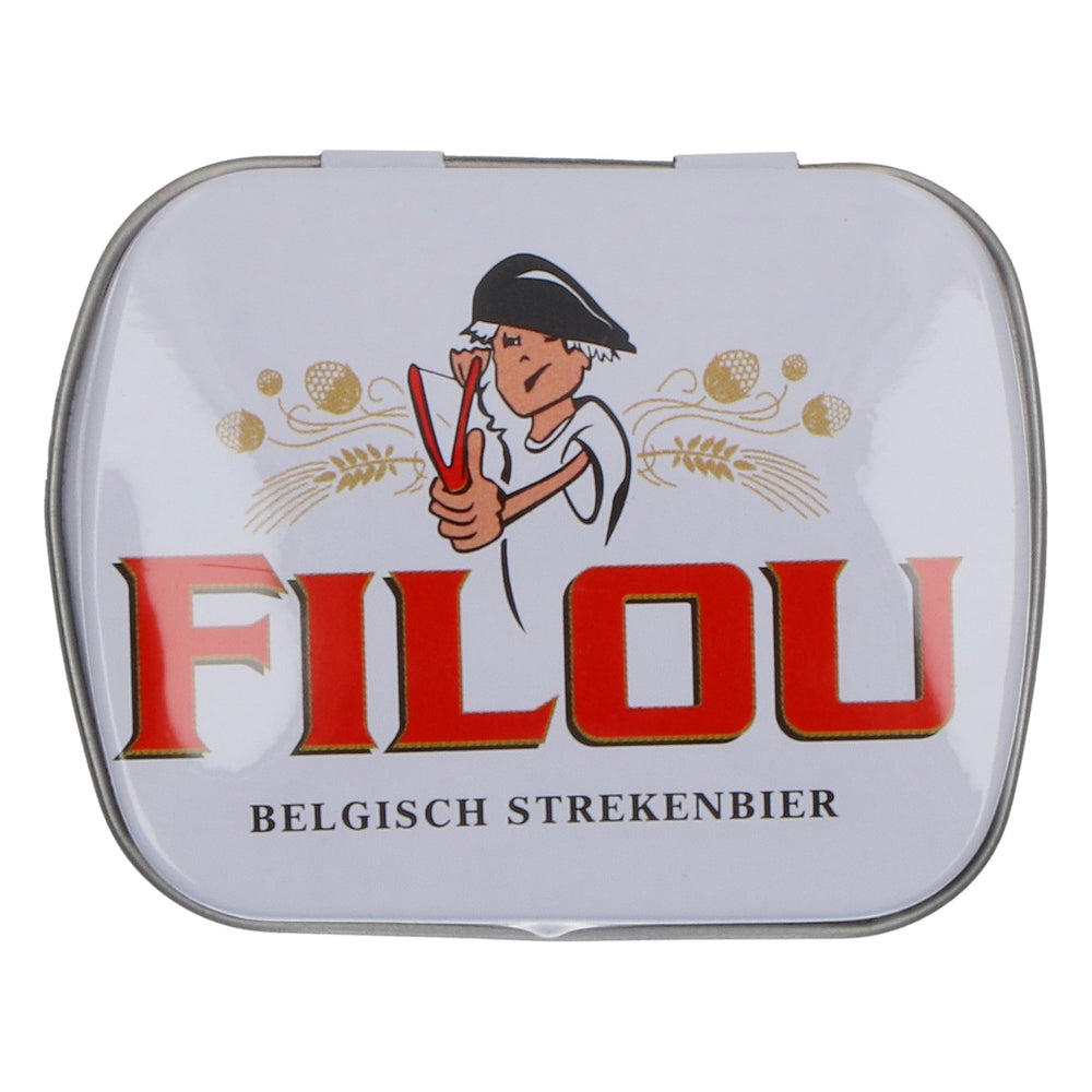 Filou Bier Pfefferminzdrops Metalldose