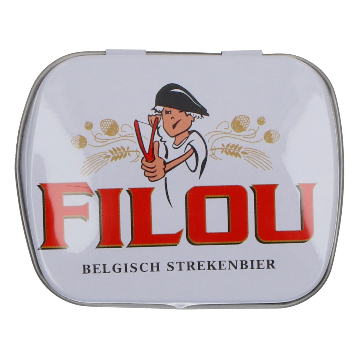Filou Bier Pfefferminzdrops Metalldose