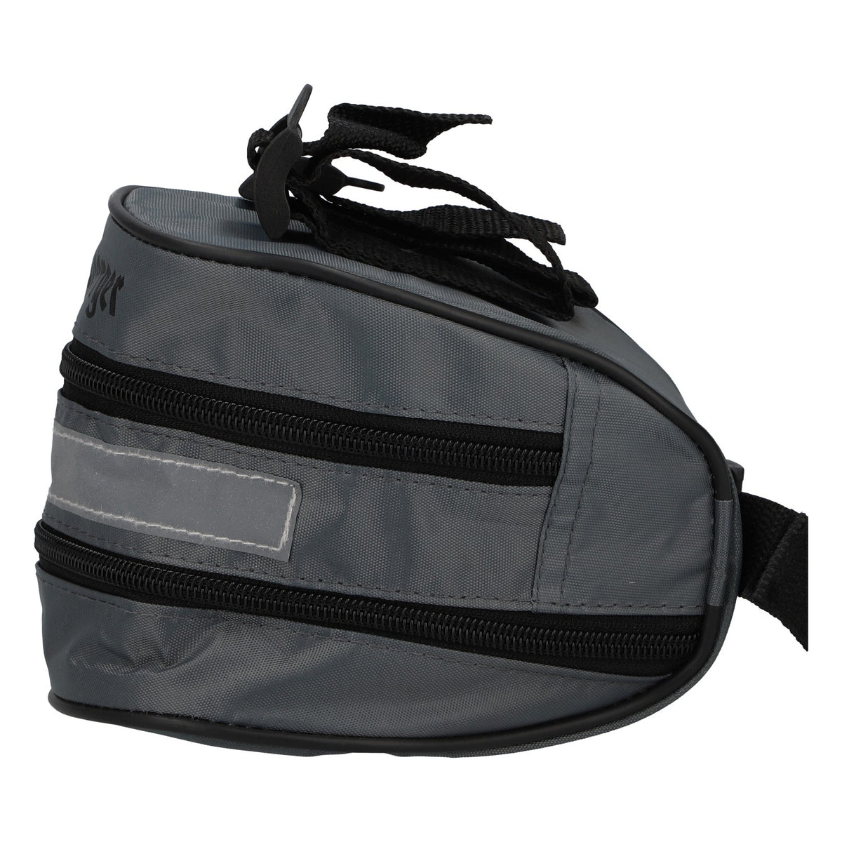 Freiberger Bier Fahrradtasche grau mit Reflektor Radtasche Gepäcktasche – Ansicht 2