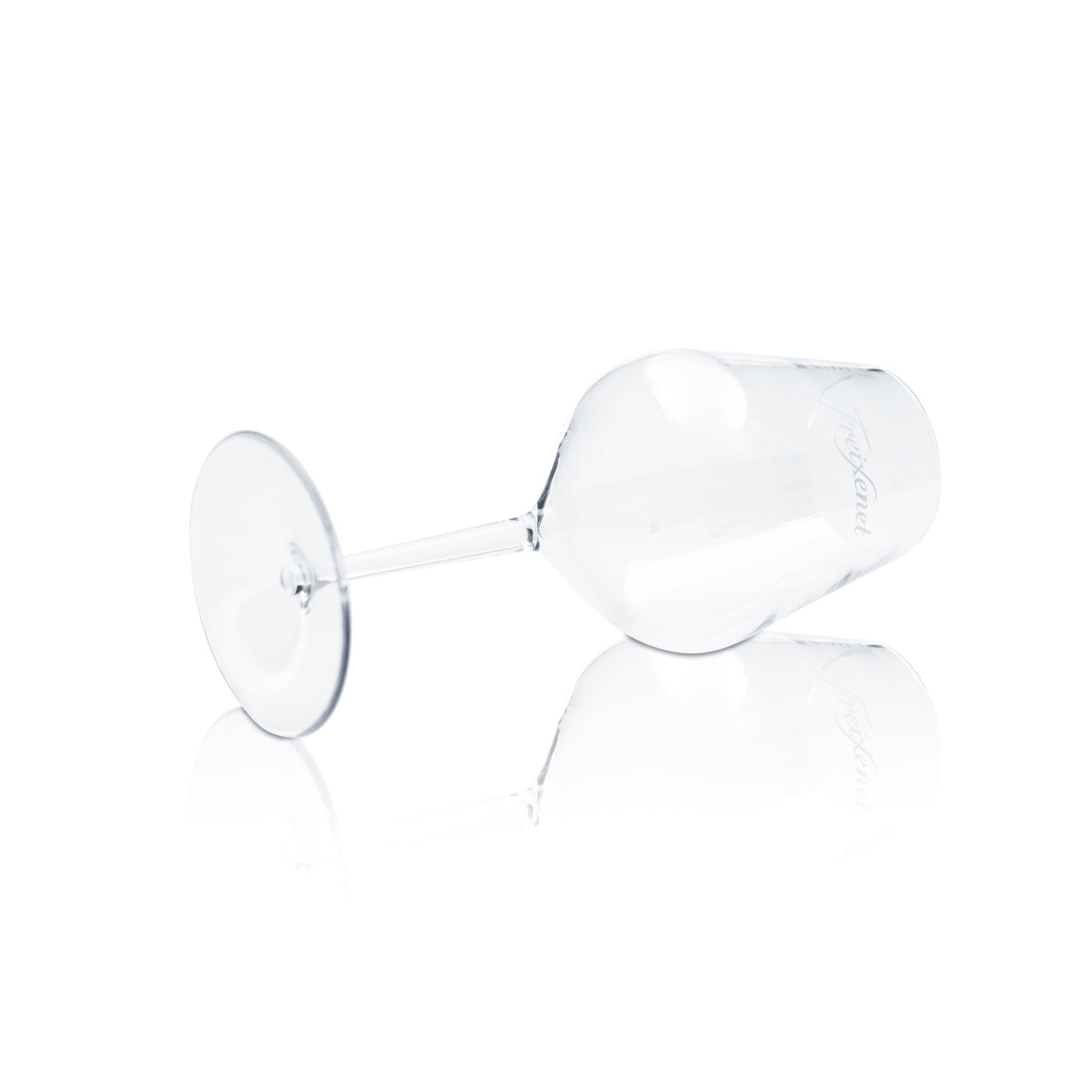 6x Freixenet Kunststoff Glas 0,4l Plastik Sekt Wein Stiel Gläser Mehrweg Aperitif – Ansicht 3