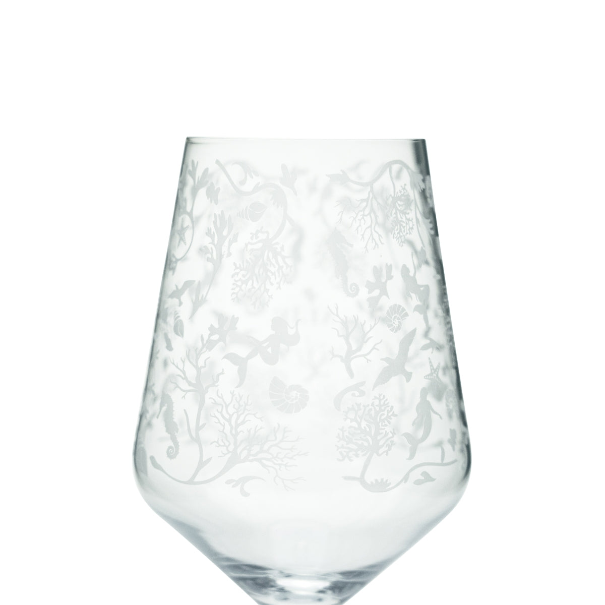 Frescobaldi Wein Glas 0,53l Kelch Alíe Design Blumenmuste Aperitif Cocktail Bar – Ansicht 4