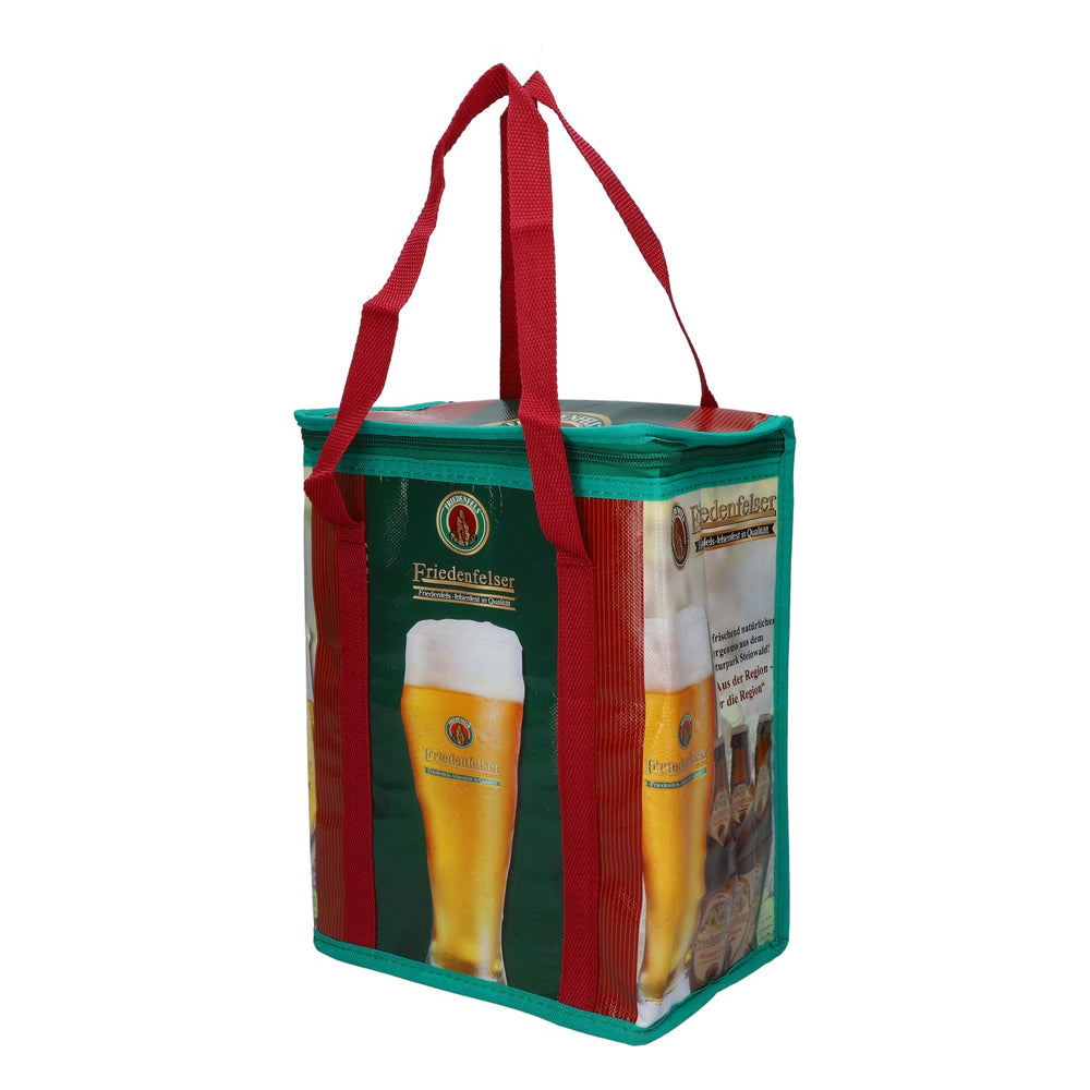 Friedenfelser Bier Tasche Kühltasche ISO grün neu Mischgewebe