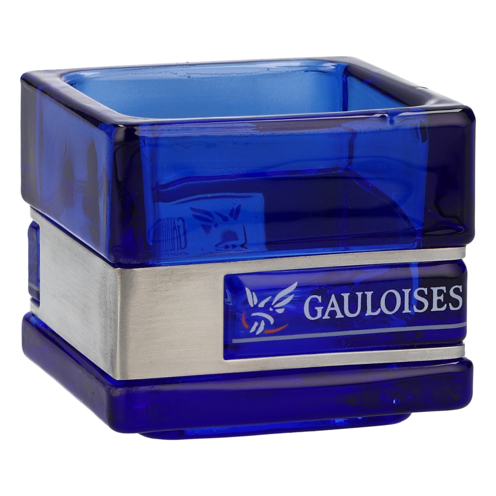 Gauloises Zigaretten Teelicht Glas eckig