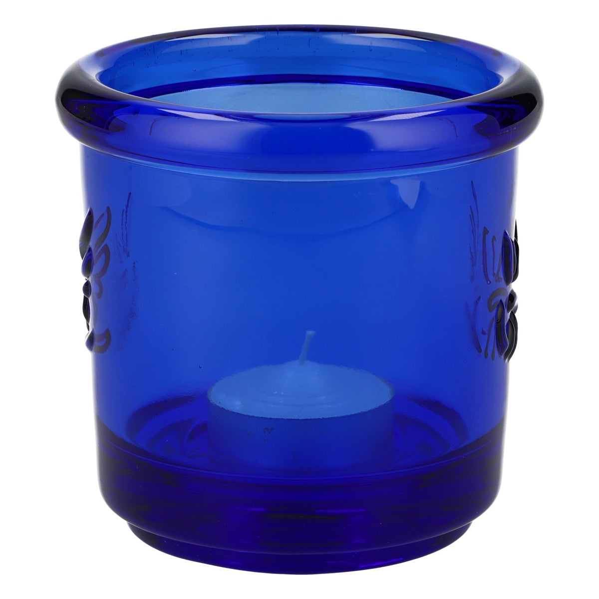 Gauloises Zigaretten Teelicht Glas rund – Ansicht 3