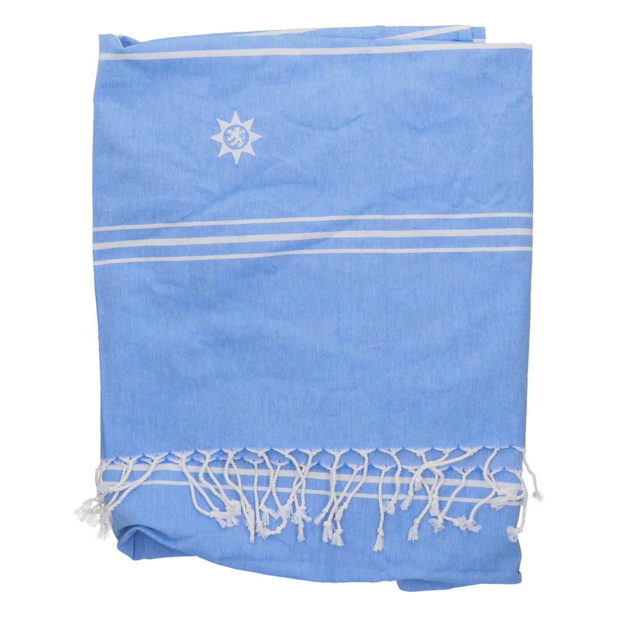 Gerolsteiner Wasser Strandtuch Picknickdecke 180x97 cm blau – Ansicht 2