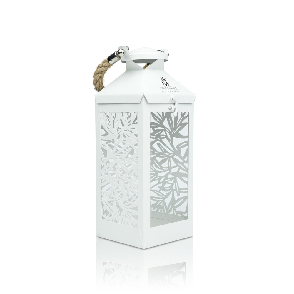 Gin Mare Laterne Kerze Windlicht Teelicht Ständer Lantern Garten Deko Geschenk