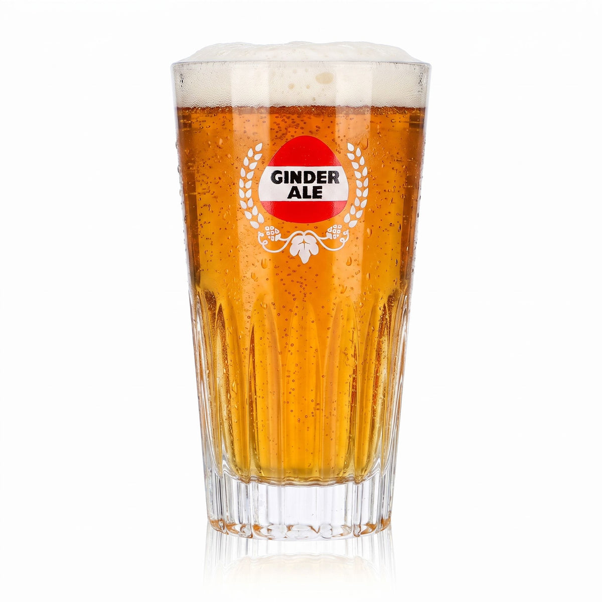 Ginder Ale Bier Glas 0,31l Becher Relief